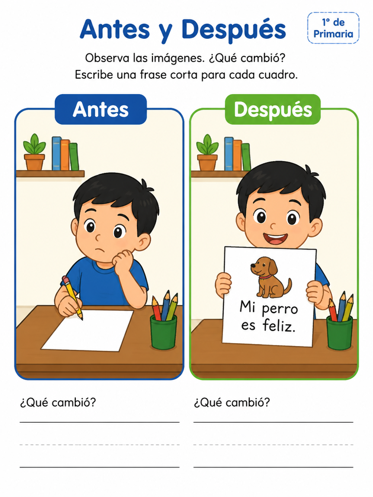 Construcción de frases con imágenes — imagen 1 de 1