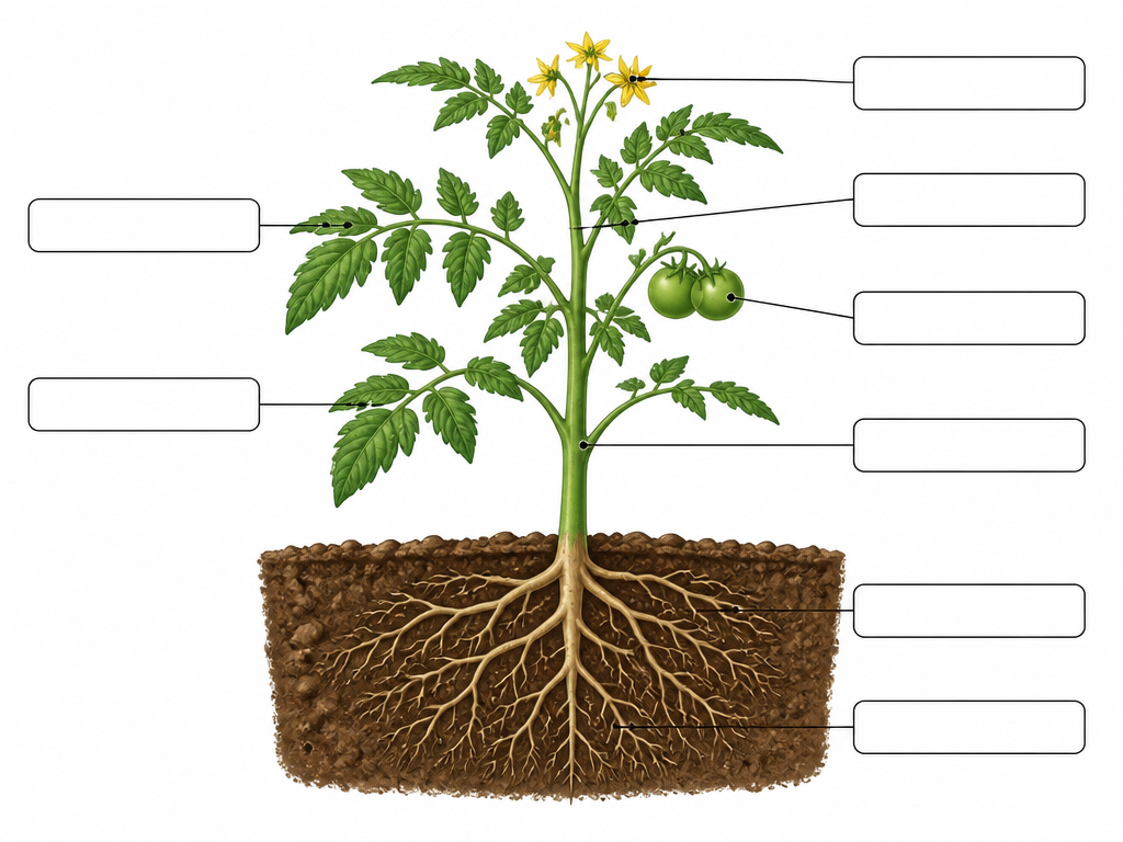 Las partes de la planta — imagen 1 de 1