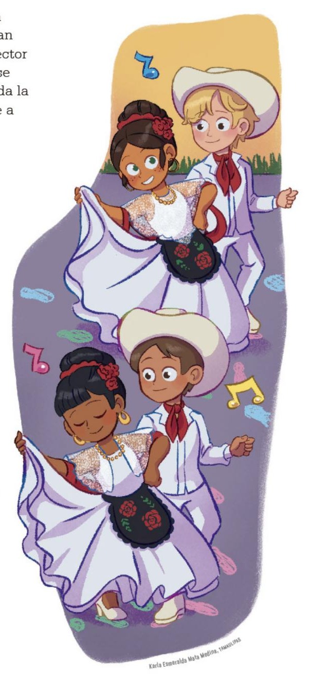 Ilustración del libro de texto oficial