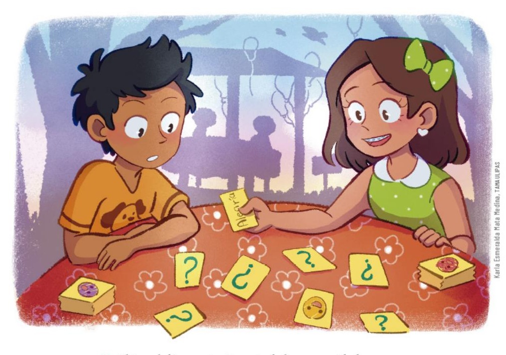 Ilustración del libro de texto oficial
