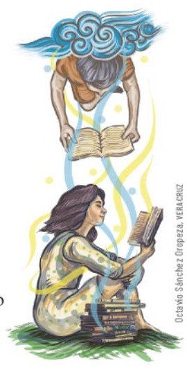 Ilustración del libro de texto oficial