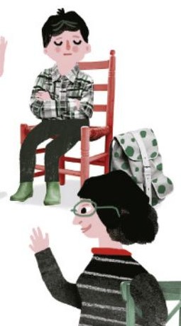 Ilustración del libro de texto oficial