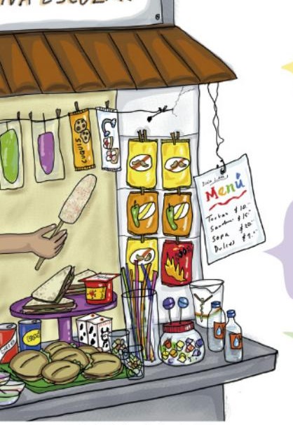 Ilustración del libro de texto oficial