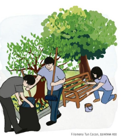 Ilustración del libro de texto oficial
