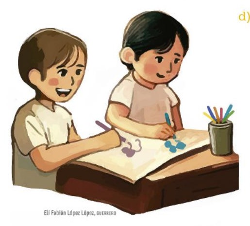Ilustración del libro de texto oficial