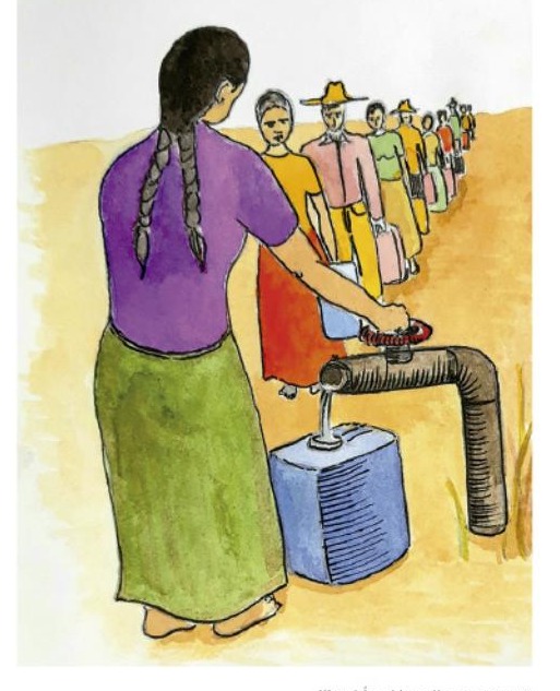 Ilustración del libro de texto oficial