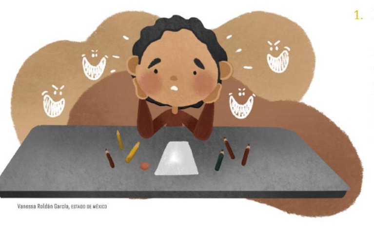Ilustración del libro de texto oficial