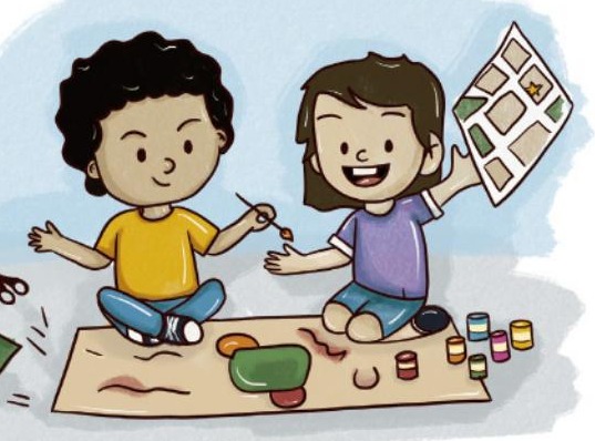 Ilustración del libro de texto oficial