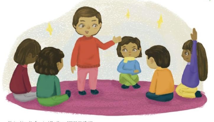 Ilustración del libro de texto oficial