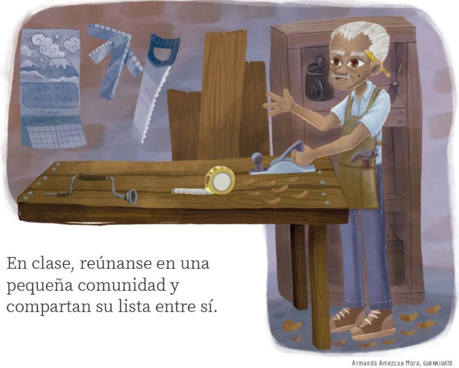 Ilustración del libro de texto oficial