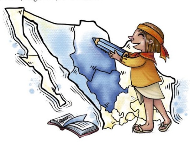 Ilustración del libro de texto oficial
