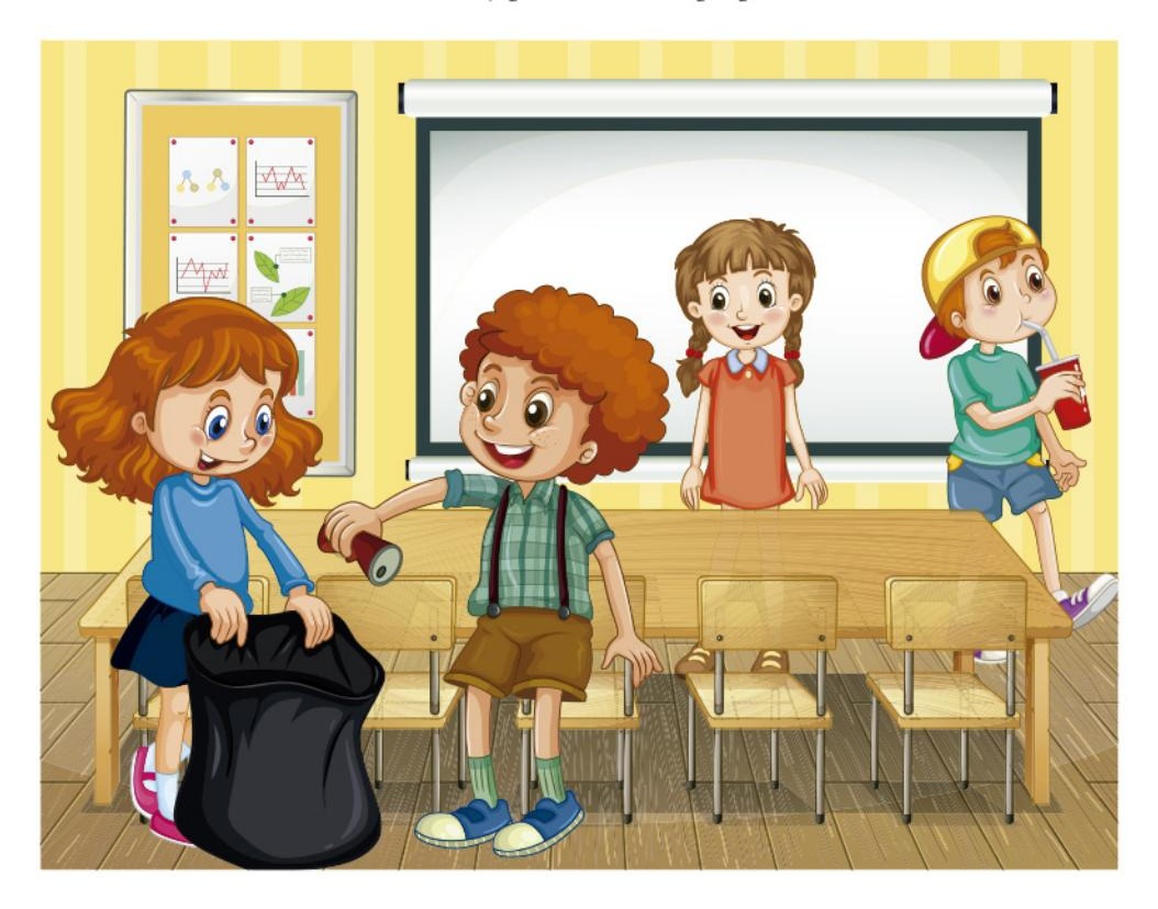 Ilustración del libro de texto oficial