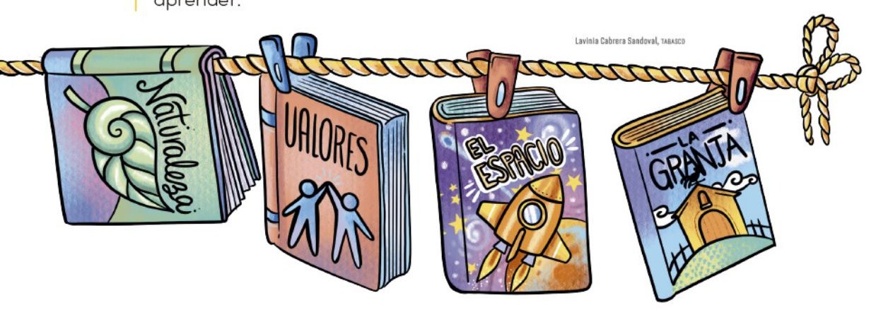 Ilustración del libro de texto oficial