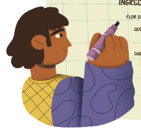 Ilustración del libro de texto oficial
