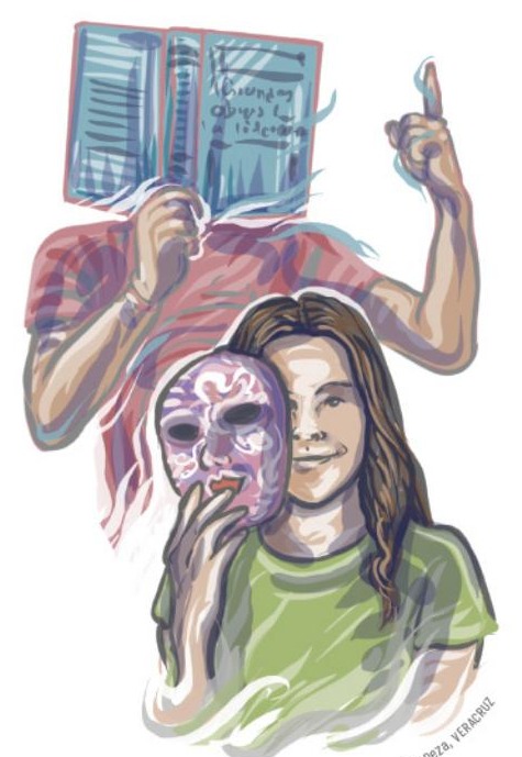 Ilustración del libro de texto oficial