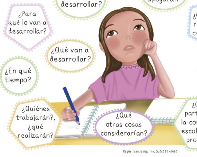 Ilustración del libro de texto oficial