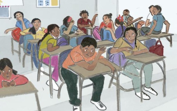 Ilustración del libro de texto oficial