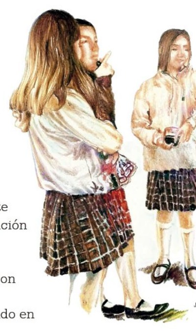 Ilustración del libro de texto oficial