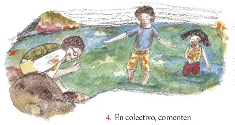 Ilustración del libro de texto oficial