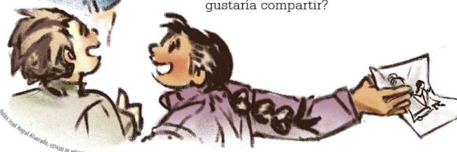 Ilustración del libro de texto oficial