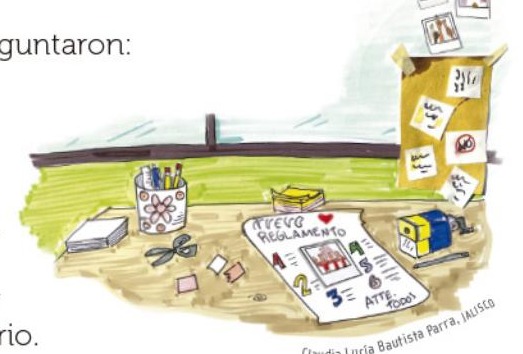 Ilustración del libro de texto oficial