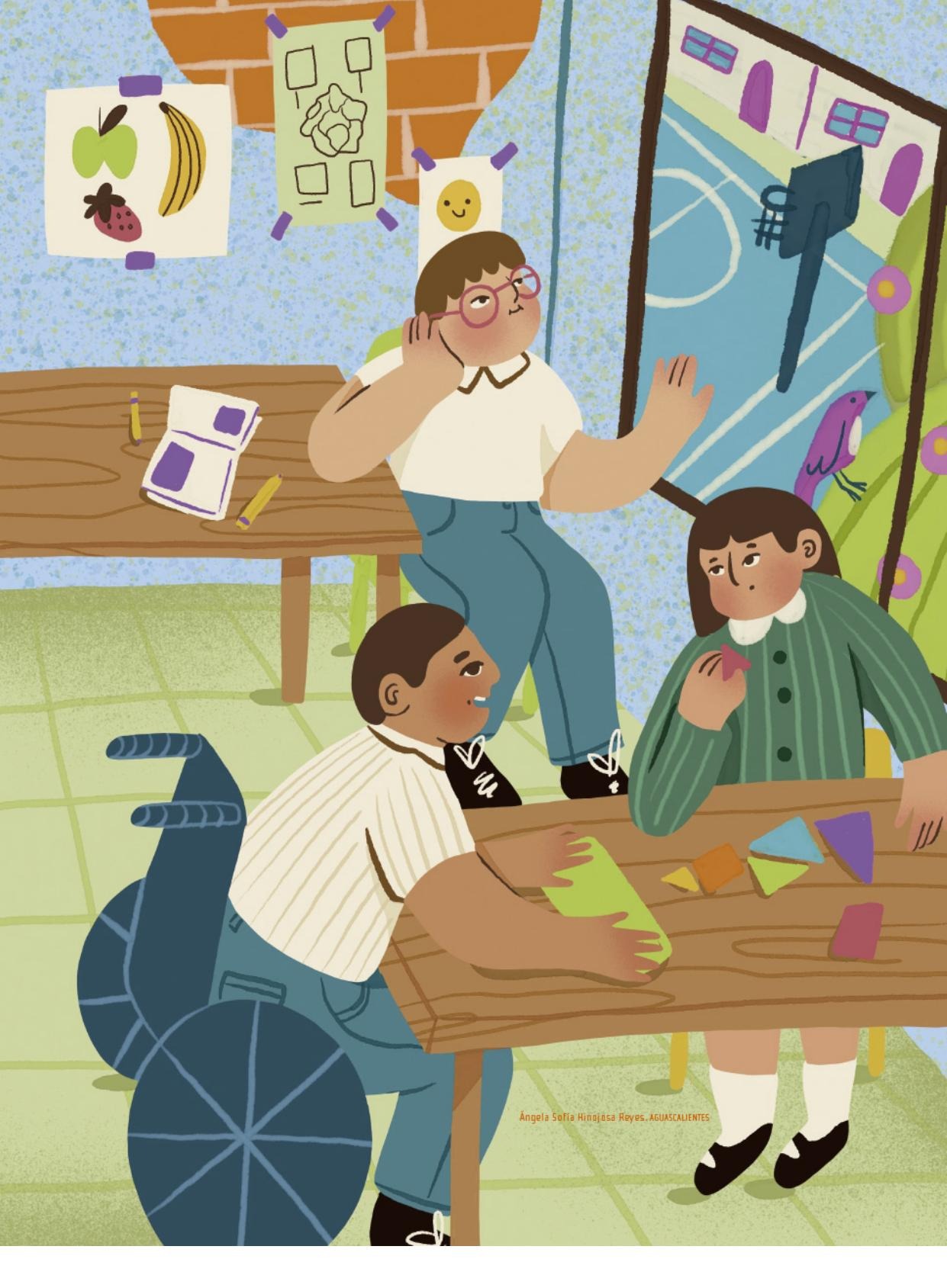 Ilustración del libro de texto oficial