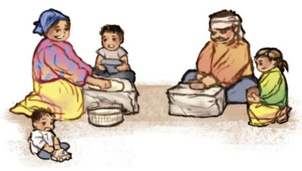 Ilustración del libro de texto oficial
