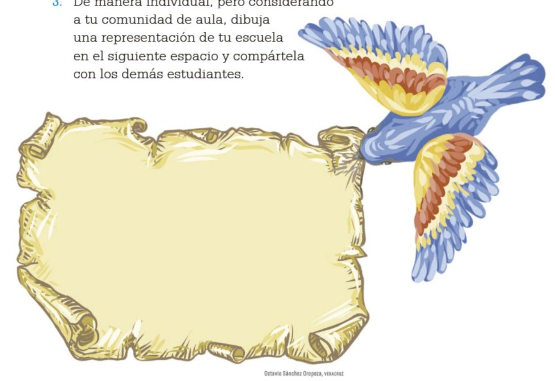 Ilustración del libro de texto oficial