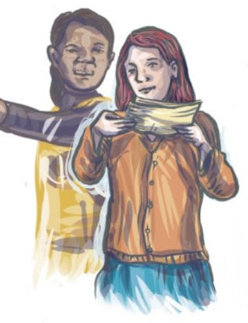Ilustración del libro de texto oficial