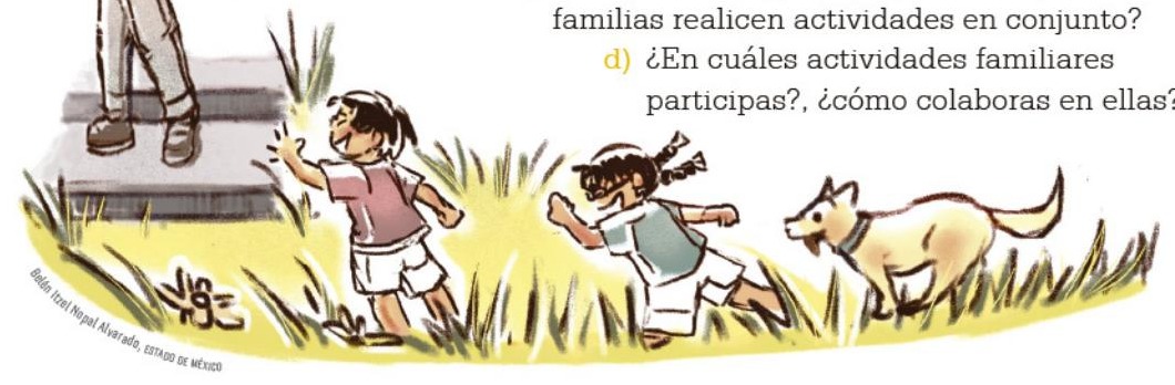 Ilustración del libro de texto oficial
