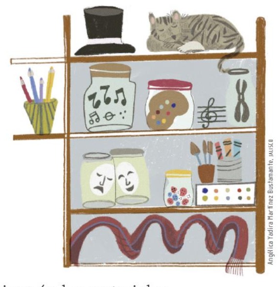 Ilustración del libro de texto oficial