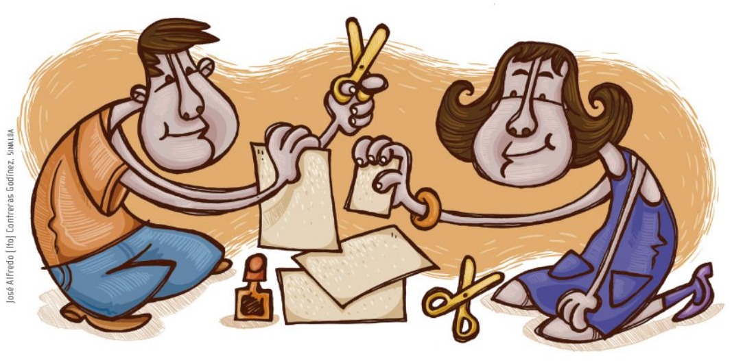 Ilustración del libro de texto oficial