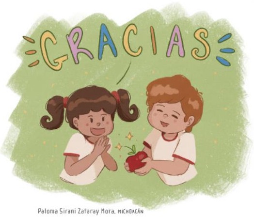 Ilustración del libro de texto oficial - Lunes