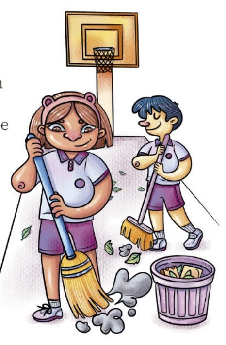 Ilustración del libro de texto oficial