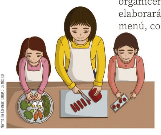 Ilustración del libro de texto oficial