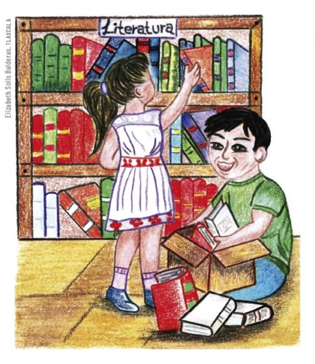 Ilustración del libro de texto oficial
