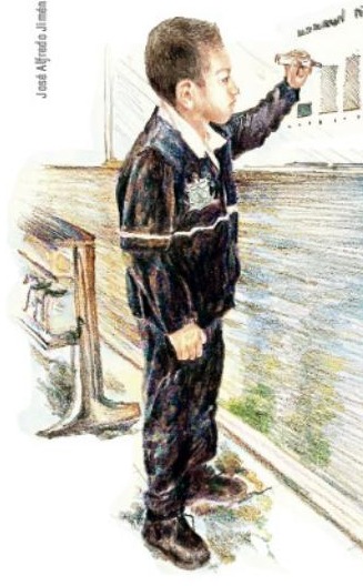 Ilustración del libro de texto oficial