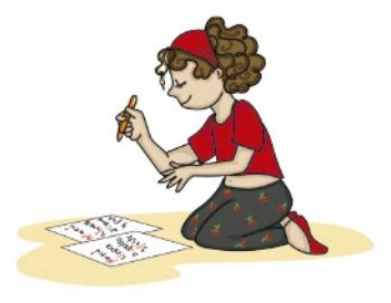 Ilustración del libro de texto oficial