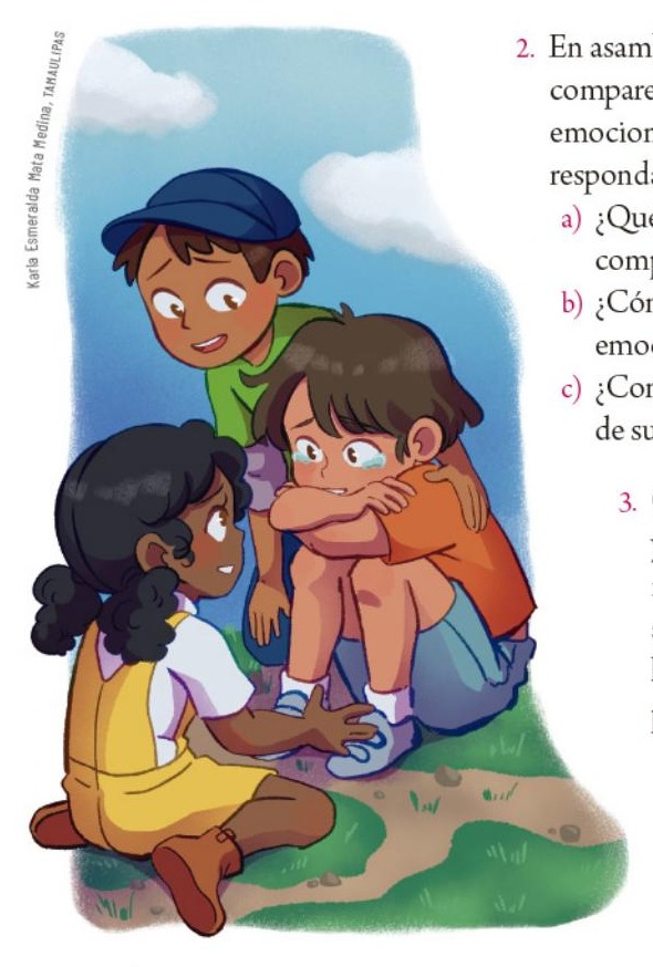Ilustración del libro de texto oficial