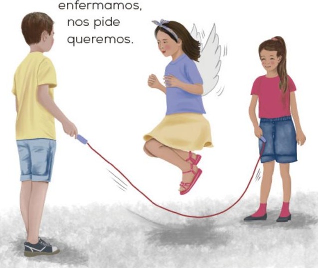 Ilustración del libro de texto oficial