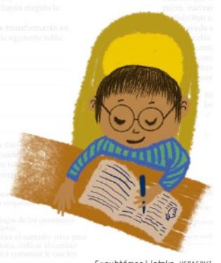 Ilustración del libro de texto oficial
