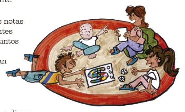 Ilustración del libro de texto oficial