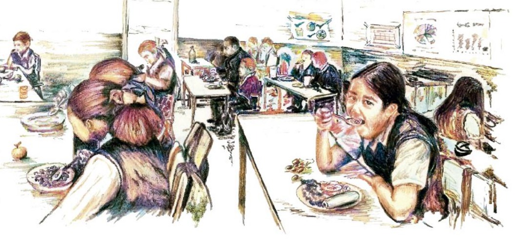 Ilustración del libro de texto oficial