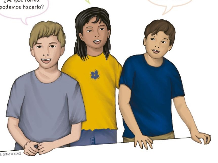 Ilustración del libro de texto oficial