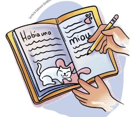 Ilustración del libro de texto oficial