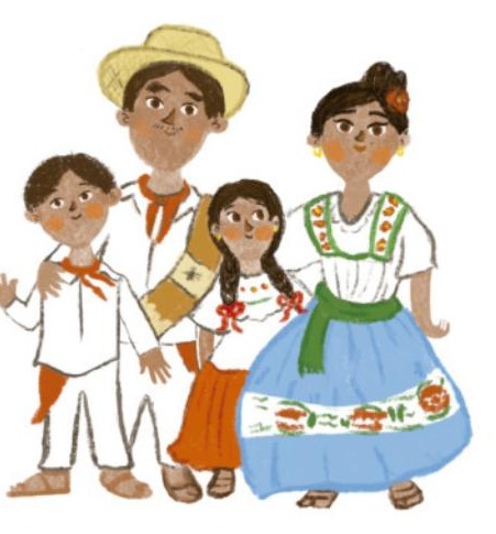 Ilustración del libro de texto oficial