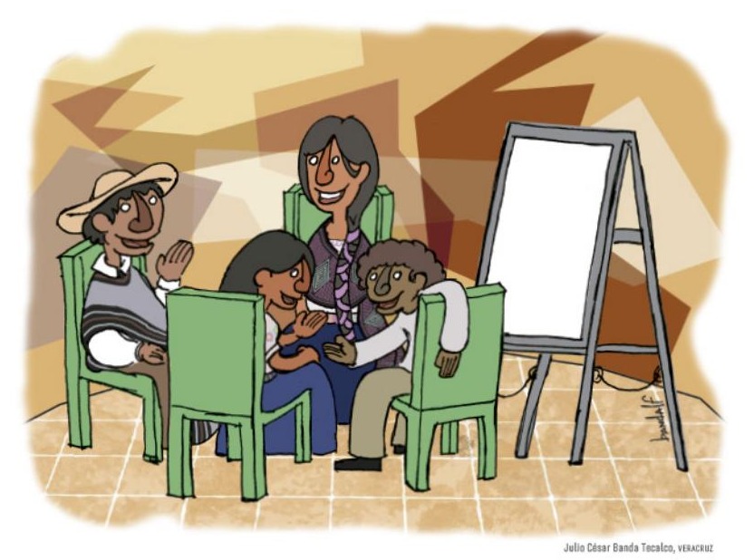 Ilustración del libro de texto oficial