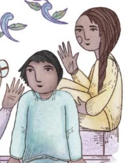 Ilustración del libro de texto oficial