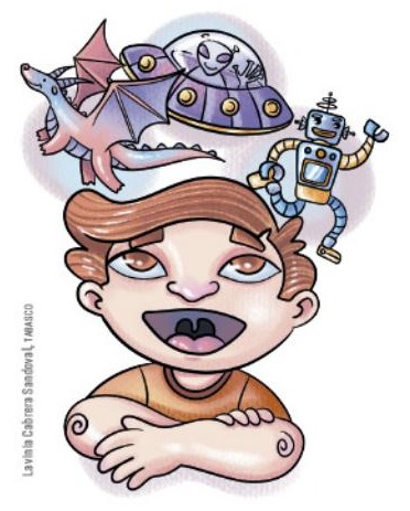 Ilustración del libro de texto oficial