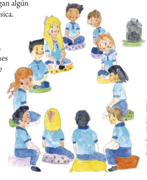 Ilustración del libro de texto oficial